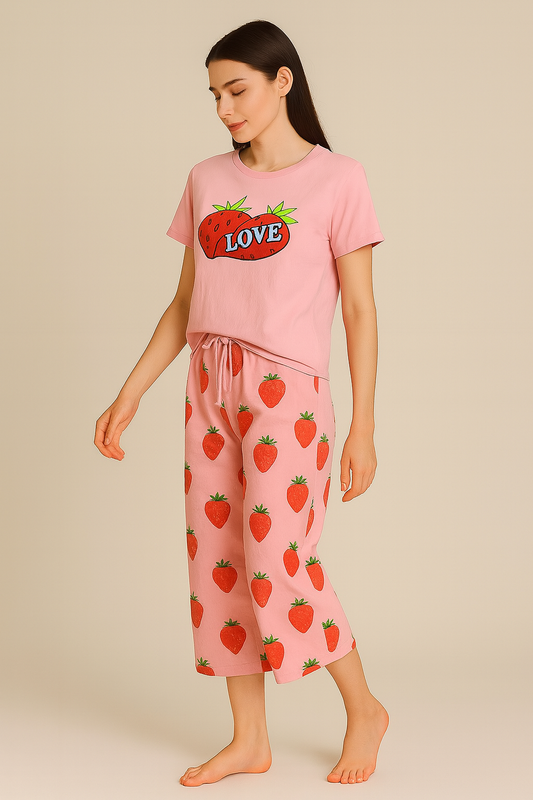 Strawberry PJ Set